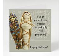 Ancient Relic Funny Olde Worlde Birthday Card Erica Sturla Greeting Cards