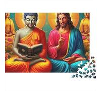 Ancient Religious Figures Jigsaw Puzzle 1000 Piece Puzzle Game for Adults 70x50cm/1000pcs