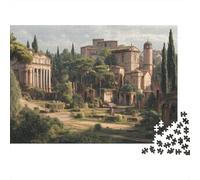 Ancient Roman City Rätsel Für Erwachsene 52x38cm/1000pcs,Herausforderungsspiele