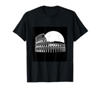 Ancient Roman Colosseum Classical Architecture Art T-Shirt