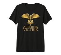 Ancient Roman Eagle - Aeterna Victrix - SPQR Rome Aquila Premium T-Shirt