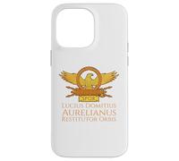 Ancient Roman Emperor Aurelian - Restitutor Orbis. SPQR Rome Case for iPhone 14 Pro Max