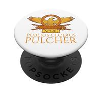 Ancient Roman History - Publius Clodius Pulcher - SPQR Rome PopSockets Swappable PopGrip