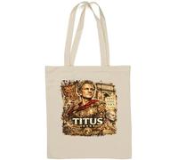 Ancient Roman Leadership and Victory Natural Cotton Tote Bag White