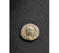 Ancient Roman Silver Denarius Coin, Historical Artefact, Antique Currency