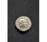 Ancient Roman Silver Denarius Coin, Historical Collectible, Original Antique Currency