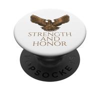 Ancient Roman Steampunk Eagle - Alternative History Of Rome PopSockets Adhesive PopGrip