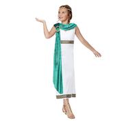 Girls Deluxe Roman Empire Greek Fancy Dress Costume Halloween Party Book Day