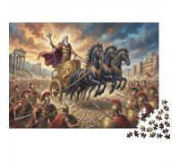 Ancient Roman Warriors 1000 Piece Jigsaw Puzzle,Whimsical Challenge,Adults & Kids 14+,Home Wall Decor,Great Gifts,Premium Cardboard,Educational Toy,Stress Relief 70x50cm