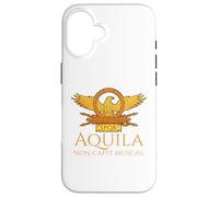Ancient Rome - Aquila Non Capit Muscas - Latin Language Case for iPhone 16