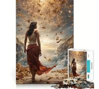 Ancient Rome Dreamscape Jigsaw Puzzle 1000 Piece Mental Fun Game No Gap Tight Fitting Design for Family Gatherings (50x75cm)
