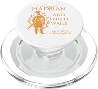 Ancient Rome Emperor Hadrian Architects Anonymous Funny PopSockets PopGrip for MagSafe