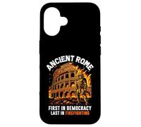 Ancient Rome First in Democracy Last in Firefighting Roman Case for iPhone 16