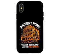 Ancient Rome First in Democracy Last in Firefighting Roman Case for iPhone X/XS