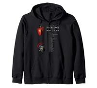 Ancient Rome - Hadrian World Tour - Roman Empire History Zip Hoodie