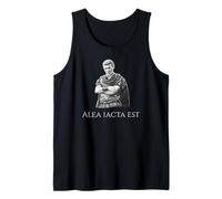 Ancient Rome - Julius Caesar Latin Quote - Alea Iacta Est Tank Top