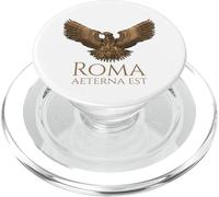 Ancient Rome - Legionary Steampunk Eagle - Roma Aeterna Est PopSockets PopGrip for MagSafe