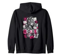 Ancient Rome Minerva Latin Wisdom Athenian Owl Zip Hoodie