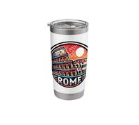 Ancient Rome Monuments and Italy Vacation Stainless Steel Insulated Tumbler