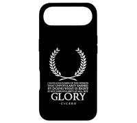 Ancient Rome - Motivational Inspiring Cicero Quote On Glory Case for iPhone Air