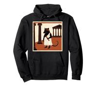 Ancient Rome Opossum Toga Philosopher Scholar Pullover Hoodie