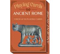 Ancient Rome Playing Cards: 1 deck of 54 playing cards