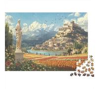 Ancient Rome Puzzle 1000pcs (75x50cm) Erwachsene Architecture Puzzle,Home Decor