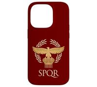 Ancient Rome Republic SPQR Eagle Aquila Pillar Laurel Wreath Case for iPhone 14 Pro