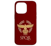 Ancient Rome Republic SPQR Eagle Aquila Pillar Laurel Wreath Case for iPhone 14 Pro Max