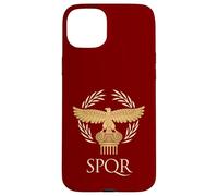 Ancient Rome Republic SPQR Eagle Aquila Pillar Laurel Wreath Case for iPhone 15 Plus