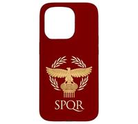 Ancient Rome Republic SPQR Eagle Aquila Pillar Laurel Wreath Case for iPhone 15 Pro
