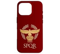 Ancient Rome Republic SPQR Eagle Aquila Pillar Laurel Wreath Case for iPhone 16 Pro
