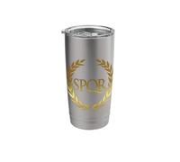 Ancient Rome SPQR Stainless Steel Insulated Tumbler