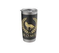 Ancient Rome Wolf Symbol of Romulus and Remus Stainless Steel Insulated Tumbler