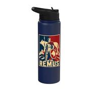 Ancient Rome Wolf Warrior Remus Legend Hero Stainless Steel Insulated Water Bottle