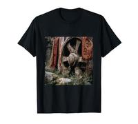 Ancient Ruin Wheel Tapestry Medieval Fantasy Value Graphic T-Shirt