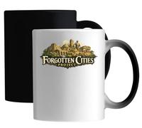 Ancient Ruins and Mystical Lost Cities Ceramic Magic Mug White