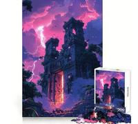 Ancient Ruins at Sunset 1000-piece Jigsaw Puzzles Logical Skill Mindful Leisure Precise Join Thoughtful Gift (50x75cm)