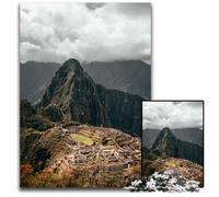 Ancient Ruins Jigsaw Puzzle 1000 Pieces Wooden Jigsaw Puzzles for Birthdays Holidays Best for Christmas 1000 PCS(75x50cm)