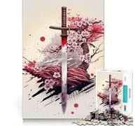 Ancient Samurai 1000 Piece Puzzle For Teenagers Mind Skill Play Laser Cut for Flawless Fit Relaxing Indoor Group Activity (38x26cm)