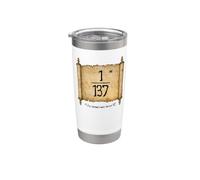 Ancient Scrolls: The Answer is 1/137, it was Never 42 Stainless Steel Insulated Tumbler