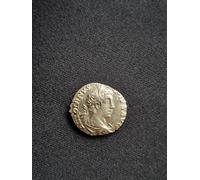 Ancient Silver Coin, Historical Collectible, Antique Currency