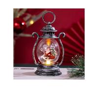 (Ancient Silver Old Man) Christmas decorations retro portable lantern creative gift party desktop ornaments Christmas tree pendant