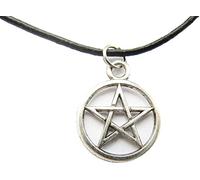 Ancient Silver Pentacle Necklace,Pentagram, Pentacle Jewelry, Pentacle Pendant, Halloween Jewelry Attractive