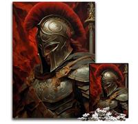 Ancient Soldier 1000Piece Jigsaw Puzzle Paper Jigsaw Puzzles for Adults Perfect for Family Fun on Christmas Thanksgiving Birthdays & Easter 1000 PCS(38x26cm)