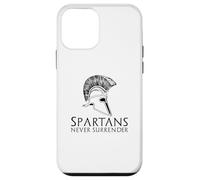 Ancient Spartan Greek History - Spartans Never Surrender Case for iPhone 12 mini