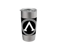 Ancient Spartan Warrior Shield Stainless Steel Insulated Tumbler