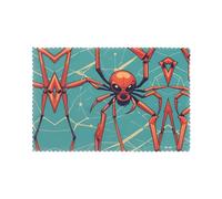 Ancient Spider 6-Piece Printed Placemat Set | 12x18-Inch Insulated Tabletops | Ideal Home Decor to Elevate Everyday Dining