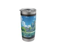 Ancient Splendor: Angkor Wat Stainless Steel Insulated Tumbler