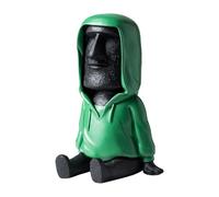 Ancient Statue Retro Sculpture with Smartphone Holder Mobile Phone Holder for Desk, Home, Office,
